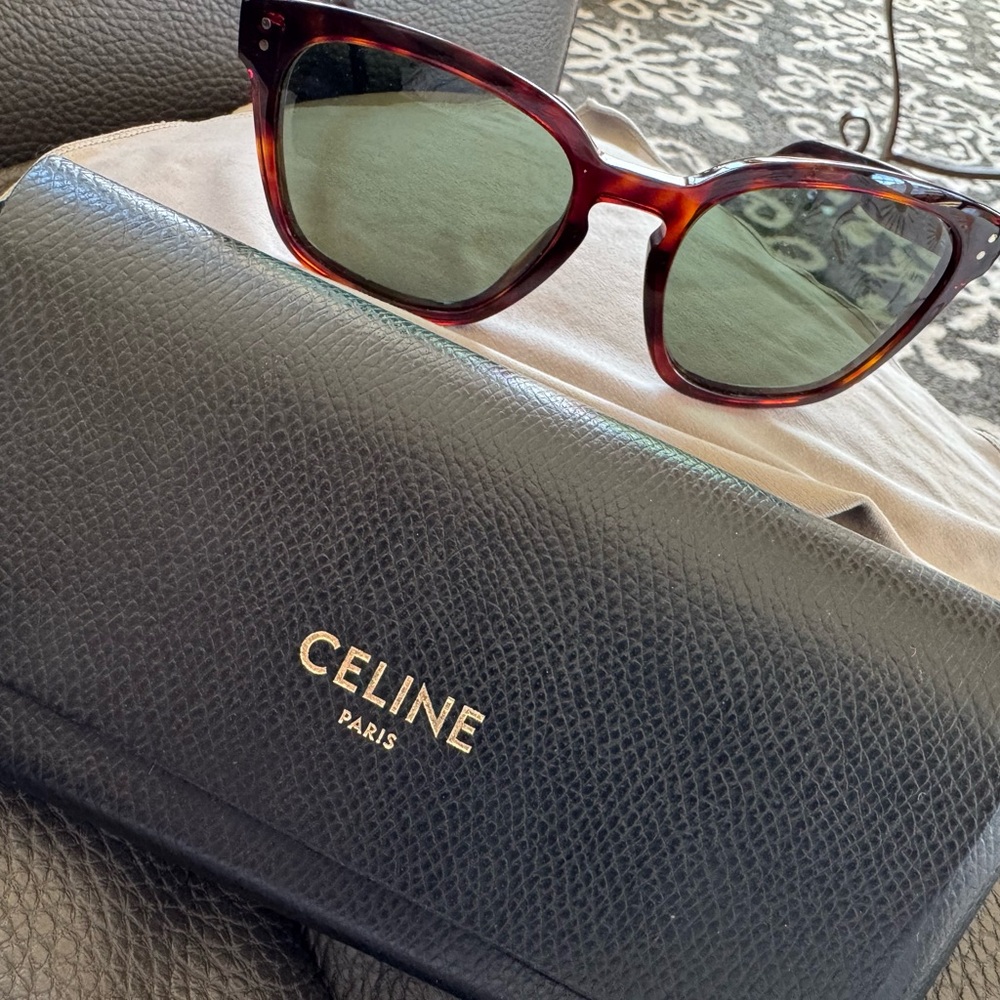 Celine Tortoise Shell Sunglasses